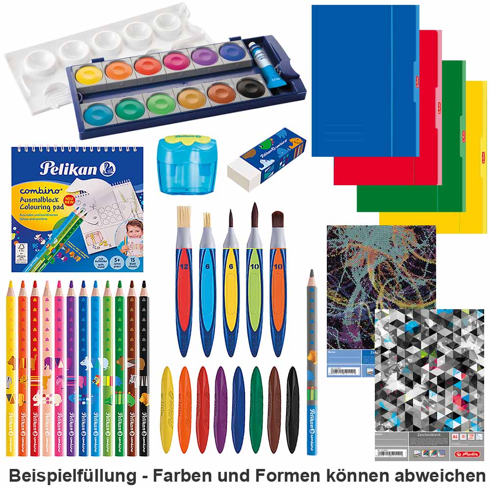 Herlitz Schulranzen Set Loop Plus Funky Ninja 14-teilig
